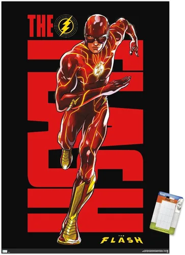 Vista 12 de Trends International DC Comics Movie The Flash - Póster de pared de Barry Allen
