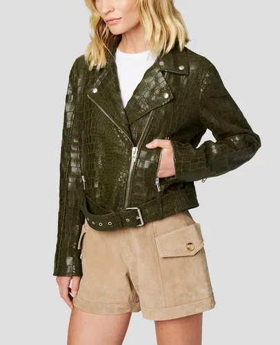 Vista 2 de BLANKNYC Ropa de lujo para mujer, chaqueta de cuero vegano, abrigo cómodo y elegante