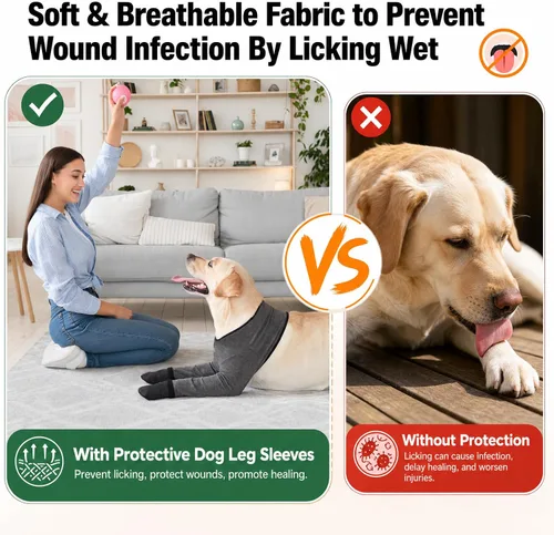 Vista 6 de Funda para patas de perro y protectores de patas, botas