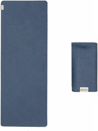 Vista 7 de Esterilla de yoga de viaje de 0.059 in Tapete plegable y ligero Uso para viajes, mochileros, retiro de yoga, al aire libre, gimnasio, pilates