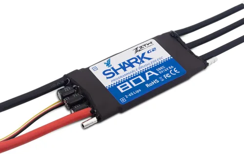 Vista 13 de ZTW Barco Serie Shark ESC (Shark G2 20A SBEC)