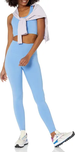 Vista 4 de Tienda Essentials Leggings de entrenamiento para mujer, de talle alto, para atletismo, disponibles en tallas grandes
