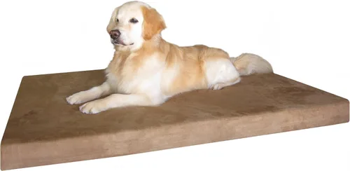 Vista 43 de Dogbed4less Cama de espuma de memoria para perros, ortopédica, con gel refrescante, forro impermeable con funda exterior duradera lavable