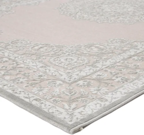 Vista 4 de Jaipur Living Malo - Alfombra de área de 5 pies x 7 pies 6 pulgadas, color gris contemporáneo para espacios interiores