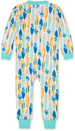 Vista 2 de Burt's Bees Baby Baby Boys' Unisex Pajamas, Zip-Front Non-Slip Footed Sleeper Pjs, Organic Cotton