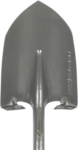 Vista 2 de Fiskars Pala de jardín profesional de 44 pulgadas, pala de acero de calibre resistente con borde afilado para excavar y girar tierra, herramienta