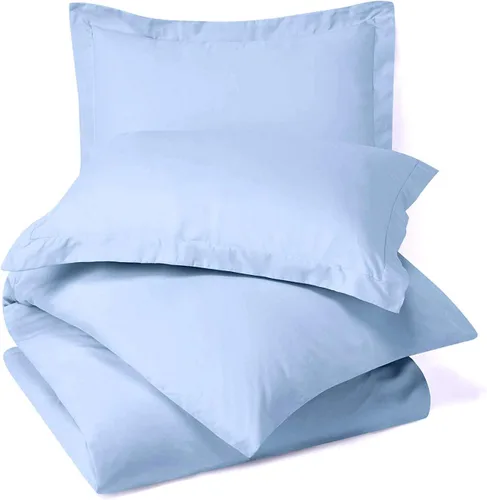 Vista 14 de Juego de cama de 5 piezas, 100% algodón egipcio de 600 hilos, fundas de almohada y sábana bajera con bolsillo extra profundo, ropa de cama suave