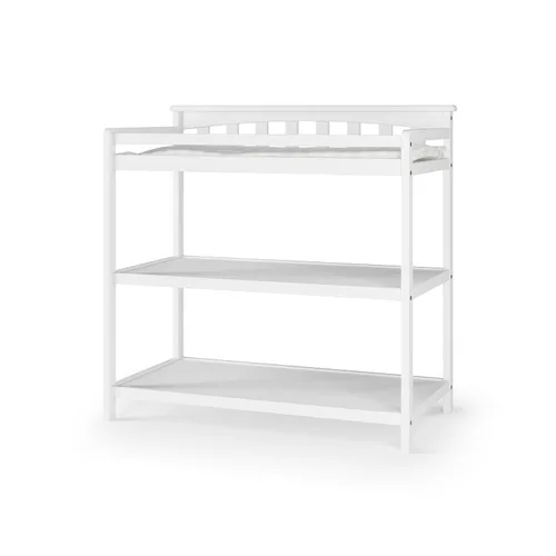 Vista 3 de Child Craft Cambiador de mesa plana con almohadilla, gris frío Gris oscuro