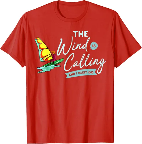 Vista 97 de Windsurfing Board Camiseta Windsurfer, Negro