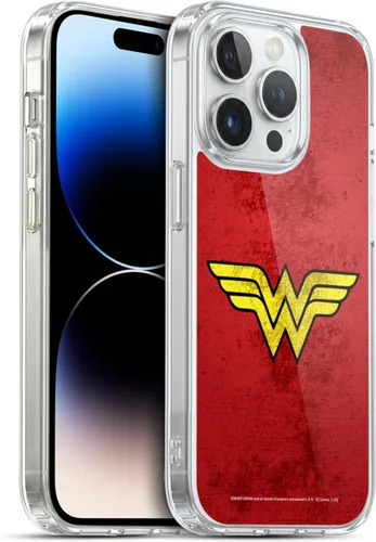 Vista 56 de Head Case Designs Funda de gel suave con licencia oficial de Wonder Woman DC Comics Classic Logos compatible con Apple iPhone 7 Plus/iPhone 8 Plus