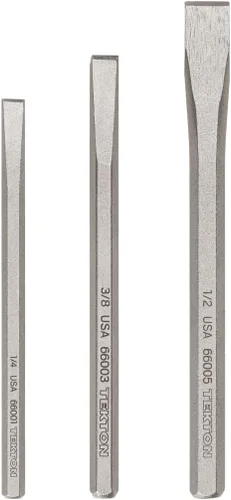 Vista 11 de TEKTON Juego de cinceles fríos, 3 piezas PNC91003