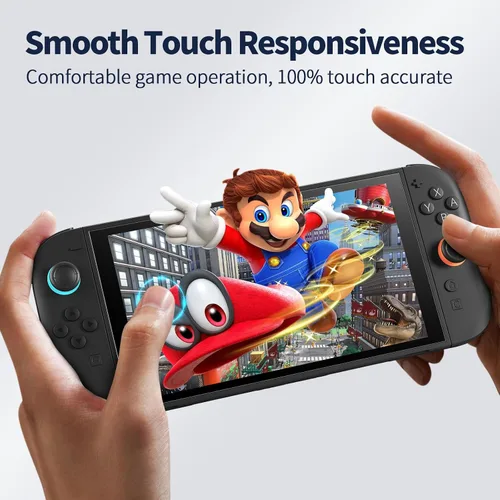 Vista 4 de Ambison 2 Pack Screen Protector Designed for Nintendo Switch 2 (2025) 7.9 inch, [Auto-Alignment Kit & HD Clear], Touch Sensitive, 9H Hardness