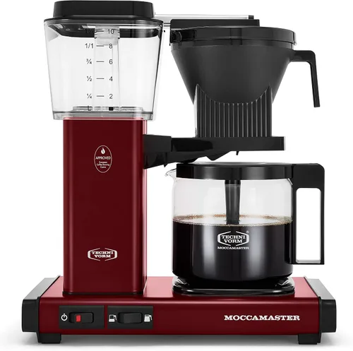 Vista 30 de Technivorm Moccamaster 53937 KBGV - Cafetera de 10 tazas, color negro, 40 onzas, 1.25 l