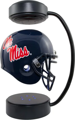 Vista 4 de NCAA - Casco de fútbol levantador coleccionable con soporte electromagnético