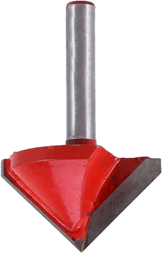Vista 6 de V Router Bit 3D V Router Bits Tratamiento y ranurado Bits Forma Fresado Cuchillo Cortador de Madera CNC Grabado Router Bit 1/4