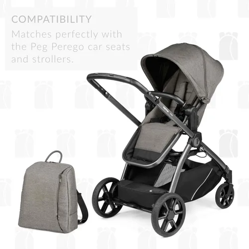 Vista 4 de Peg Perego Mochila - Accesorio - Gris Ciudad (Gris)