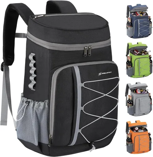 Vista 19 de Mochila enfriadora Maelstrom - Bolsa de almuerzo aislada suave a prueba de fugas para 35/50 latas, ideal para acampar, playa, senderismo y compras