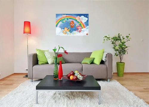 Vista 2 de Studio B Care Bears - Póster de arcoíris con licencia oficial, laminado, 36.5 x 24.5 pulgadas