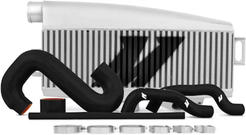 Vista 13 de Mishimoto MMTMIC-WRX-01BKBK Intercooler de montaje superior compatible con Subaru WRX/STI 2001-2007 negro, negro