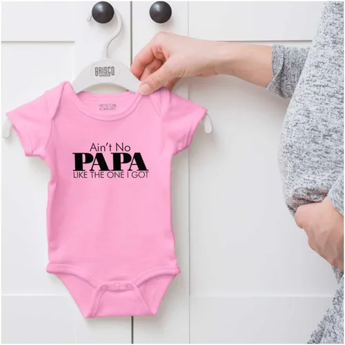 Vista 5 de Brisco Brands Ain't No Papa Like The One I Got Baby Romper Niños o Niñas