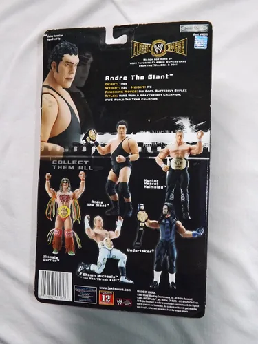 Vista 4 de Jakks Pacific WWE Wrestling Classic Superstars Series 1 Andre the Giant Figura de acción