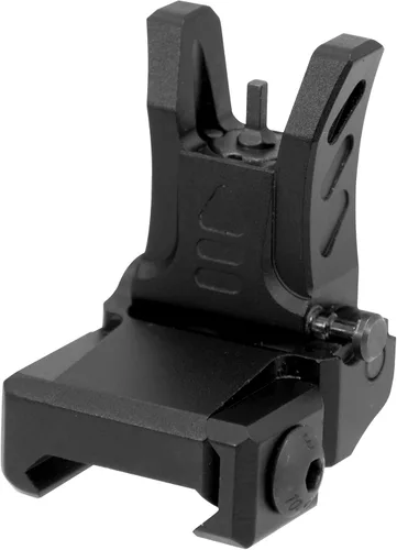 Vista 2 de UTG Super Slim Mira Frontal Abatible, Negro