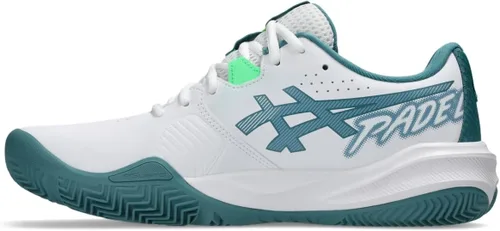 Vista 4 de ASICS Zapatillas de tenis Gel-Challenger 15 para hombre Blanco/pino brumoso