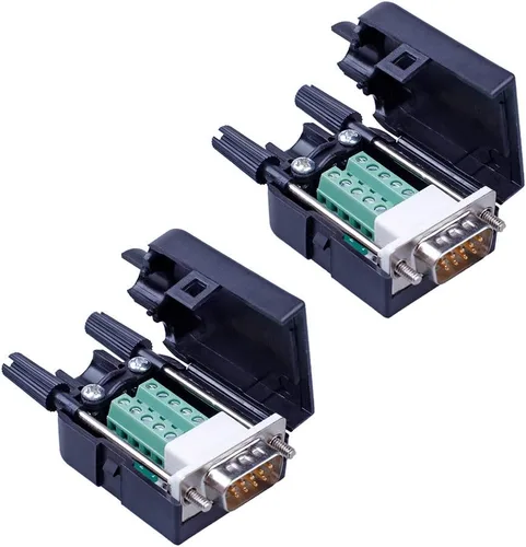 Vista 13 de 10PCS DB9 Solderless Serial a 9pin macho hembra conector de ruptura