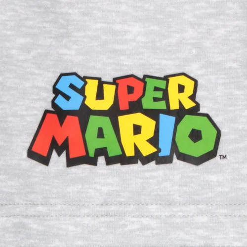 Vista 7 de Nintendo Super Mario Bros - Conjunto de 3 piezas de pantalones para niños, camiseta de manga corta, pantalones cortos y pantalones deportivos