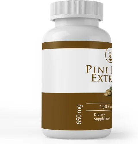 Vista 2 de Pure Original Ingredients, Extracto de corteza de pino, 100 cápsulas