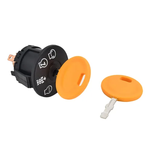 Vista 3 de GY20074 AM133597 Interruptor de arranque de encendido con 2 llaves compatible con John Deere Lawn Tractor L100 L105 L107 L110 L120 D100 D105 D110