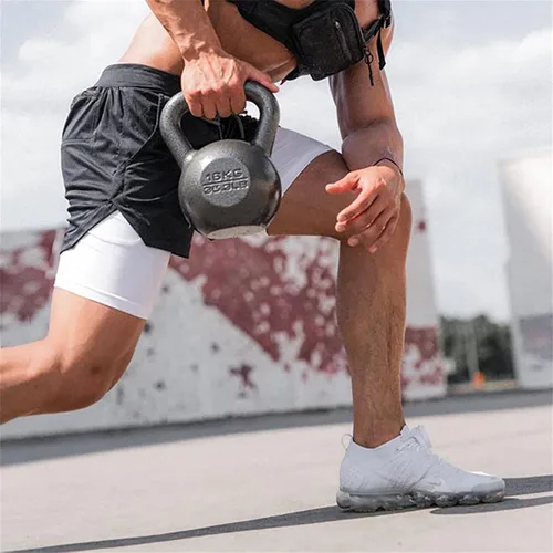 Vista 6 de DIOTSR Mens 2 in 1 Running Workout Shorts Lightweight Athletic Gym Shorts with Pockets
