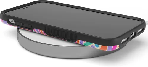 Vista 5 de Funda Casely para iPhone 11 Arte del Caos Calavera de Grateful Dead Diseño Protector Atrevido