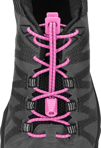Vista 9 de Nathan Cordones elásticos sin ataduras para correr y deportes activos Negro