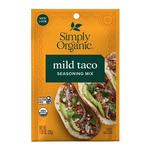 Vista 7 de Simply Organic Salsa de mezcla de guacamole, orgánica certificada 4 onzas Paquete de 6