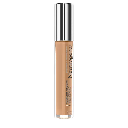 Vista 10 de Neutrogena Corrector de crema iluminadora radiante de piel saludable con péptidos y vitamina E antioxidante, crema correctora perfeccionadora