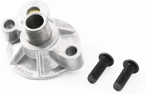 Vista 9 de KIPA Adaptador de filtro de aceite de repuesto para motores Chevy V8 de bloque pequeño SBC BBC Spin On Bypass 305 307 327 350 400 396 402 427 454#