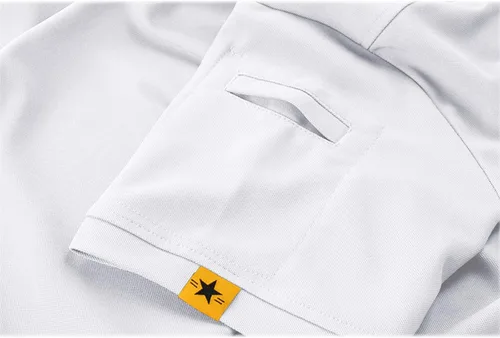 Vista 6 de SCODI Polo para hombre, casual, manga corta, polo de golf, atlético, diario, cuello camisa, camiseta de tenis