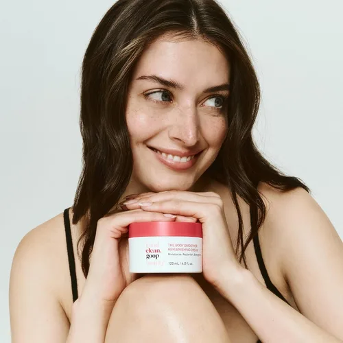 Vista 3 de good.clean.goop Beauty The Body - Crema reponedora más suave Hidratante hidratante para piel seca Ceramidas, mantequilla de Cupuacu y aceite