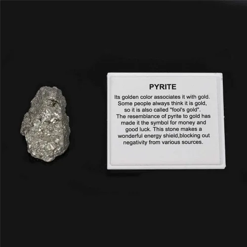 Vista 4 de Juego de 4 cajas de piedra preciosa natural, caja de exhibición irregular de cristal y minerales, Cristal