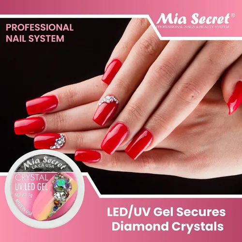Vista 2 de MIA SECRET - Gel UV/LED de cristal 0.18 oz.