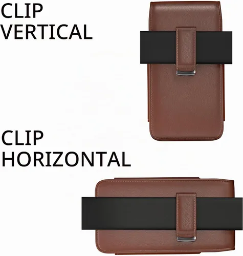 Vista 6 de DeBin Funda para iPhone 16 16e 16pro 15 15 Pro, 14, 14 Pro, 13, 13 Pro, 12 Pro, 12, 11, XR Funda para cinturón con clip giratorio Funda