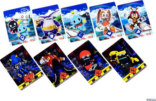 Vista 13 de Steamforged Games Sonic El juego de cartas. Juega como Sonic, Shadow, Knuckles, Tails, Amy, o Blaze. 2-6 jugadores 20-30 minutos tiempo de juego.