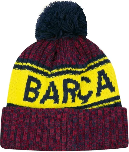 Vista 2 de Icon Sports Boys Crowned Team Pom Beanie Soccer Barcelona, Team
