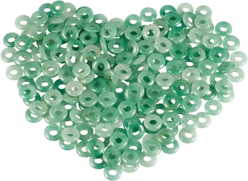 Vista 10 de rockcloud Cuentas sueltas con forma de corazón de Rondelle con forma de agujero grande, para pulseras europeas para hacer joyas