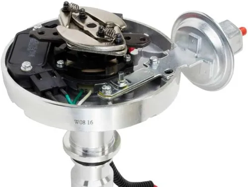 Vista 3 de Distribuidor HEI de reemplazo para motores FORD 240 y 300, tapa azul