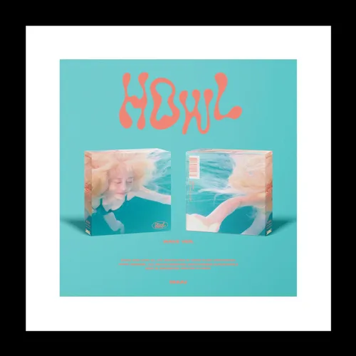 Vista 11 de Contenido del primer mini álbum de CHUU Howl+Tarjeta fotográfica+seguimiento sellado (versión de álbum de música)
