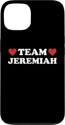 Vista 7 de Team Jeremiah I Love Jeremiah I Heart Jeremiah Case for iPhone 17