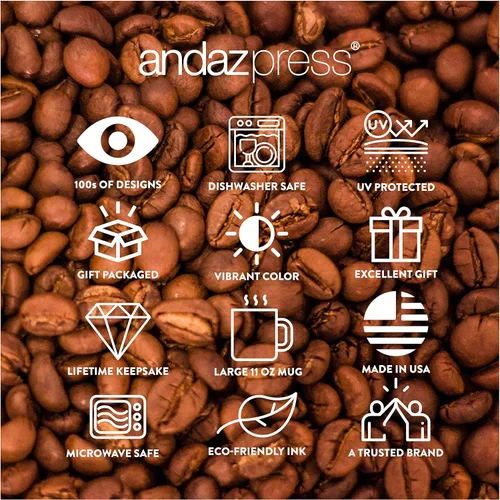 Vista 6 de Andaz Press Taza de café de 11 onzas, regalo de broma, Bitch Please I'm from Alabama, paquete de 1, incluye caja de regalo, divertidas ideas