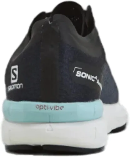Vista 2 de Salomon Sonic 4 Accelerate - Tenis de correr para hombre, Negro azulado, D(M) US
